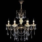 Люстра бронзовая Оникс белый №6/1 баден в Саратове