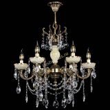 Люстра бронзовая Оникс белый №6/1 баден в Саратове