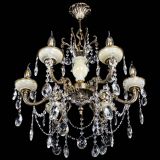 Люстра бронзовая Оникс белый №6/1 баден в Саратове