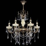 Люстра бронзовая Оникс белый №6/1 лучик в Саратове