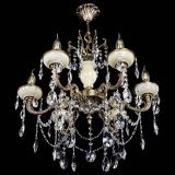 Люстра бронзовая Оникс белый №6/1 лучик в Саратове