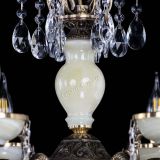 Люстра бронзовая Оникс белый №6/1 журавлик в Саратове