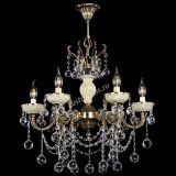 Люстра бронзовая Оникс белый №6/1 шар в Саратове