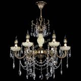 Люстра бронзовая Оникс белый №6/1 журавлик в Саратове