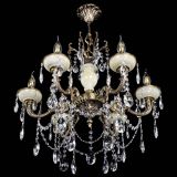 Люстра бронзовая Оникс белый №6/1 журавлик в Саратове