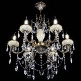 Люстра бронзовая Оникс белый №6/1 журавлик в Саратове