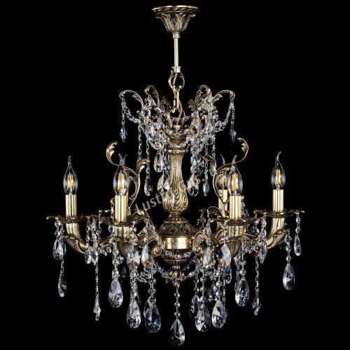 Люстра бронзовая Селена №6/2 лучик в Саратове Гусь Хрустальный