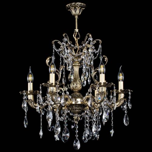 Люстра бронзовая Селена №6/2 лучик в Саратове Гусь Хрустальный