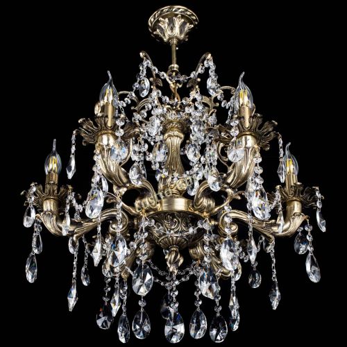 Люстра бронзовая Селена №6/2 лучик в Саратове Гусь Хрустальный