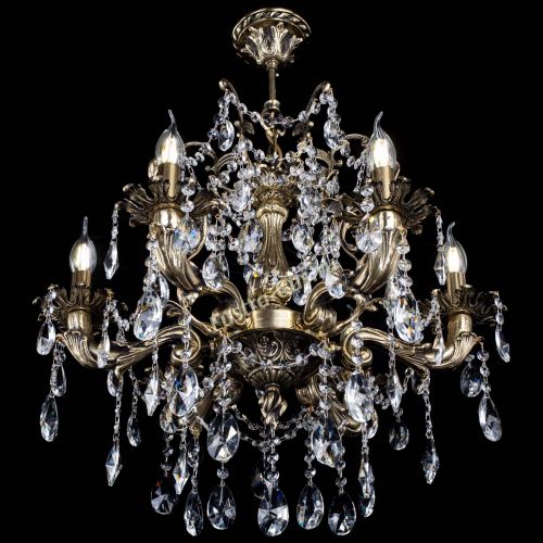 Люстра бронзовая Селена №6/2 лучик в Саратове Гусь Хрустальный