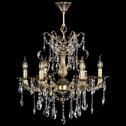 Люстра бронзовая Селена №6/2 журавлик в Саратове Гусь Хрустальный