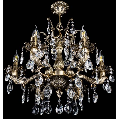 Люстра бронзовая Селена №6 баден в Саратове Гусь Хрустальный