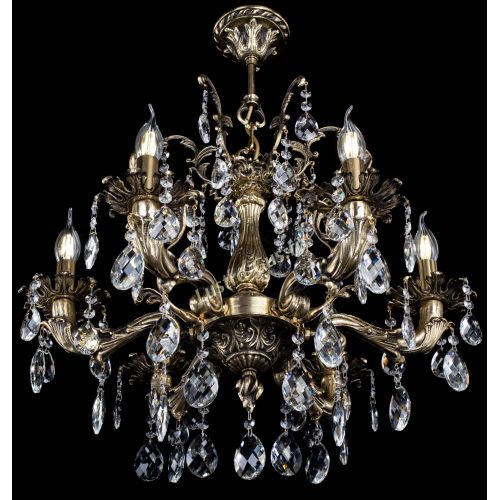 Люстра бронзовая Селена №6 баден в Саратове Гусь Хрустальный