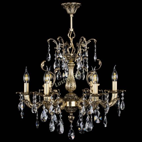 Люстра бронзовая Селена №6 лучик в Саратове Гусь Хрустальный