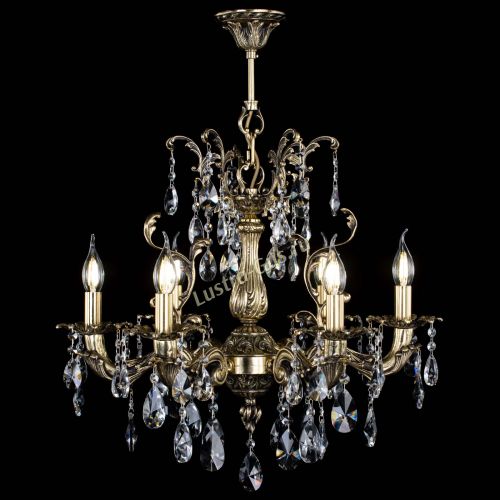 Люстра бронзовая Селена №6 лучик в Саратове Гусь Хрустальный