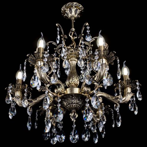 Люстра бронзовая Селена №6 лучик в Саратове Гусь Хрустальный