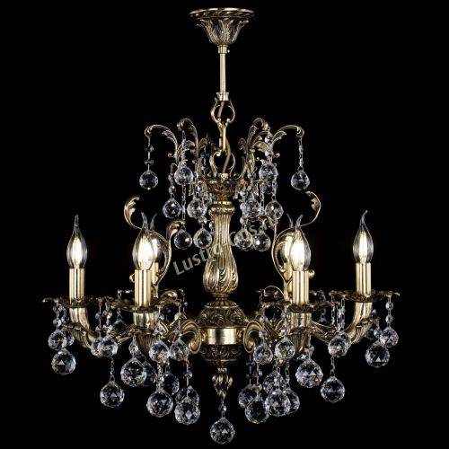 Люстра бронзовая Селена №6 шар в Саратове Гусь Хрустальный