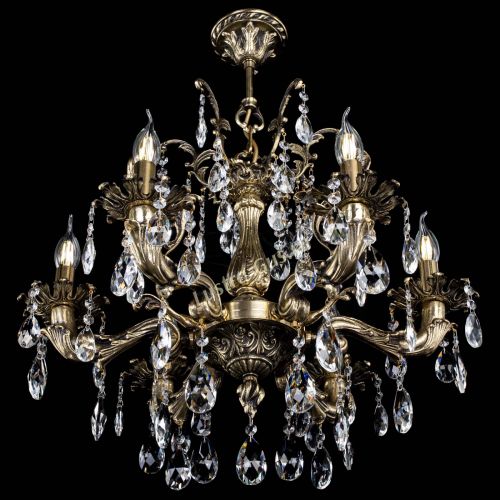 Люстра бронзовая Селена №6 журавлик в Саратове Гусь Хрустальный