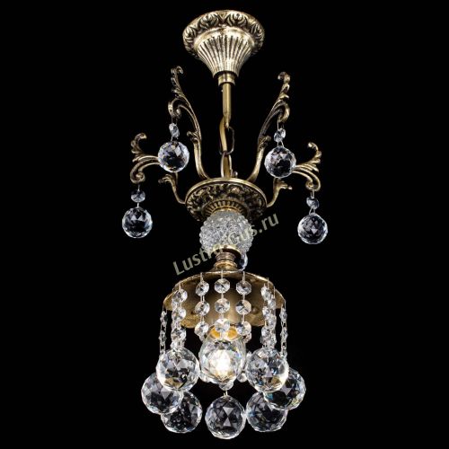 Люстра бронзовая София №1/1 шар в Саратове Гусь Хрустальный