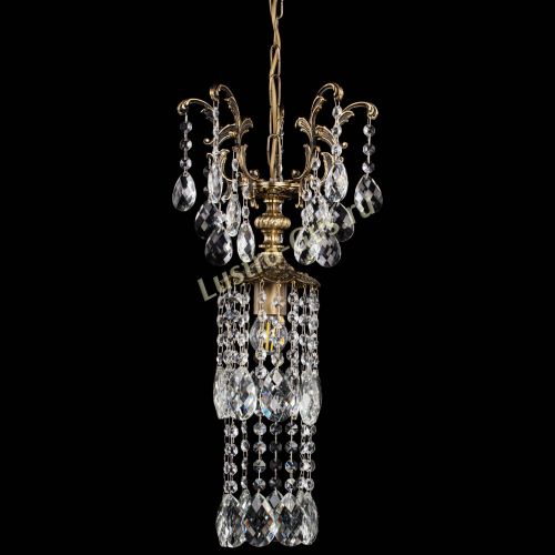 Люстра бронзовая София №3 баден в Саратове Гусь Хрустальный