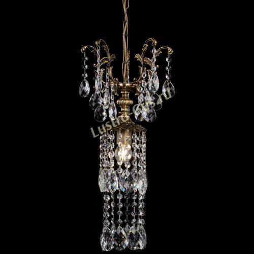 Люстра бронзовая София №3 баден в Саратове Гусь Хрустальный