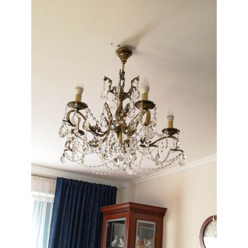 Бронзовая люстра Валери №5 баден в Саратове Гусь Хрустальный