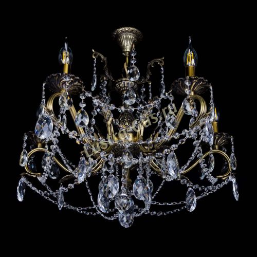 Бронзовая люстра Валери №5 баден в Саратове Гусь Хрустальный