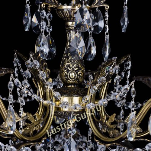 Бронзовая люстра Валери №5 лучик в Саратове Гусь Хрустальный