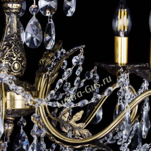 Бронзовая люстра Валери №5 лучик в Саратове Гусь Хрустальный