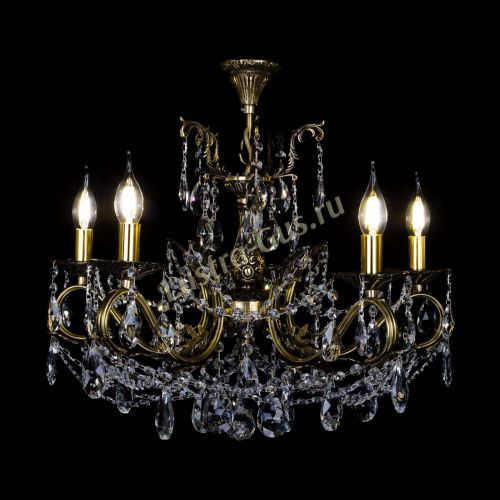 Бронзовая люстра Валери №5 журавлик в Саратове Гусь Хрустальный