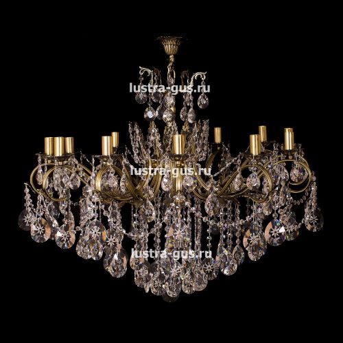 Люстра бронзовая Афина №1 в Саратове Гусь Хрустальный