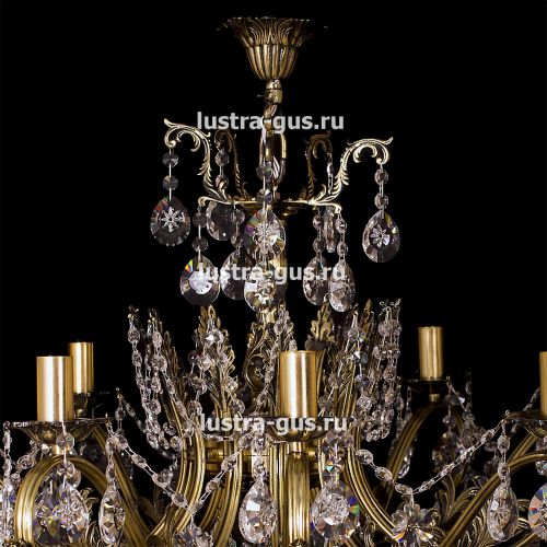 Люстра бронзовая Афина №1 в Саратове Гусь Хрустальный