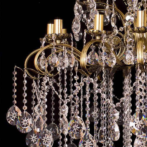 Люстра бронзовая Афина №2 в Саратове Гусь Хрустальный