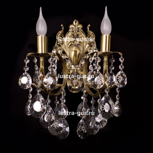 Бра Бэлла №2 латунь в Саратове Гусь Хрустальный