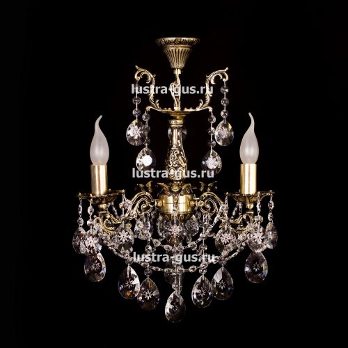 Люстра бронзовая Мелания №3 в Саратове Гусь Хрустальный
