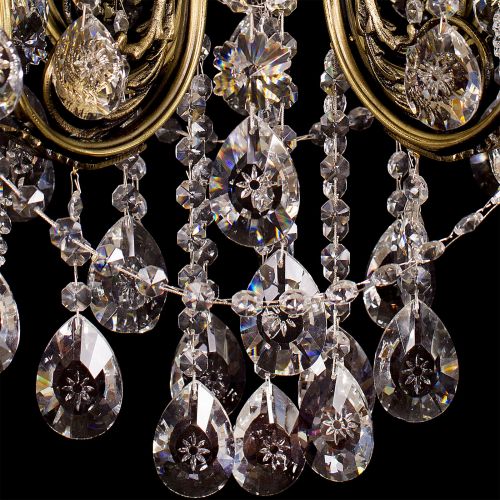 Люстра бронзовая Мелания №4 в Саратове Гусь Хрустальный