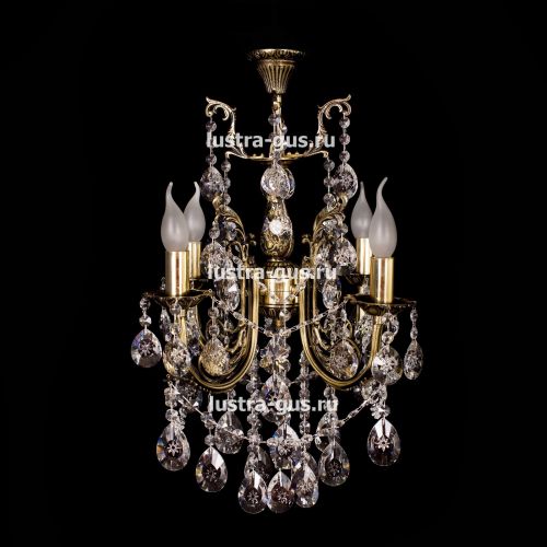 Люстра бронзовая Мелания №4 в Саратове Гусь Хрустальный