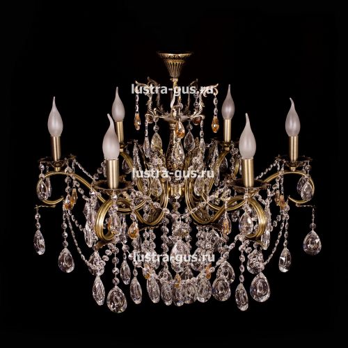 Люстра бронзовая Мелания №6/2 в Саратове Гусь Хрустальный