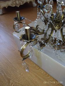 Люстра бронзовая Мелания №6/2 в Саратове отзыв и фото покупателя