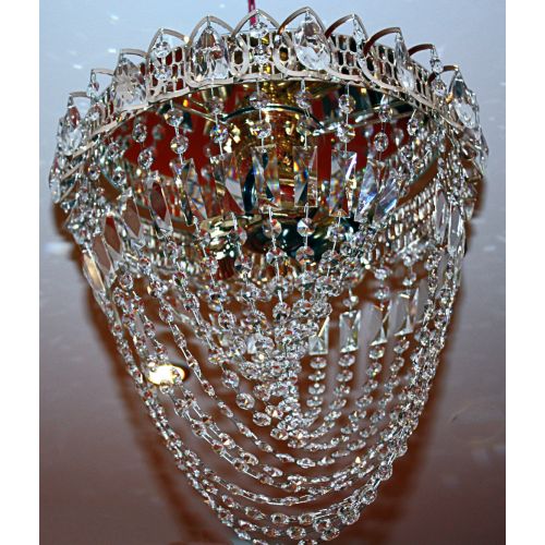 Люстра Катерина зеркальная Водоворот в Саратове Гусь Хрустальный