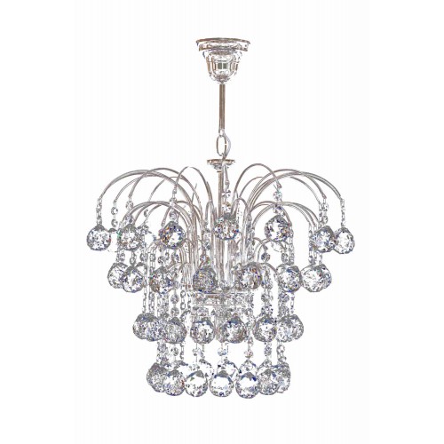 Люстра Каскад Шар 40 мм в Саратове Гусь Хрустальный