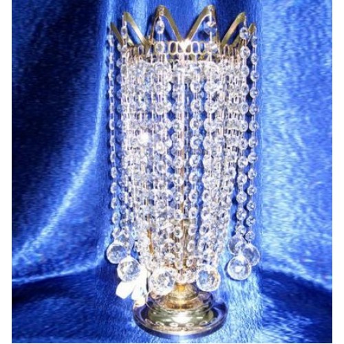 Лампа настольная Элитный Шар купол 30 в Саратове Гусь Хрустальный