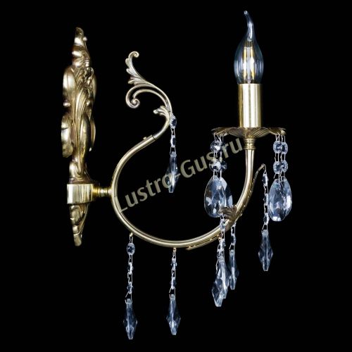 Бра Бэлла №1 латунь Лучик в Саратове Гусь Хрустальный