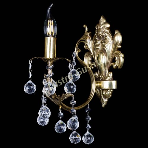 Бра Бэлла №1 латунь Шар в Саратове Гусь Хрустальный