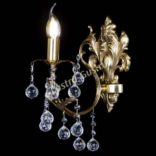 Бра Бэлла №1 латунь Шар в Саратове Гусь Хрустальный
