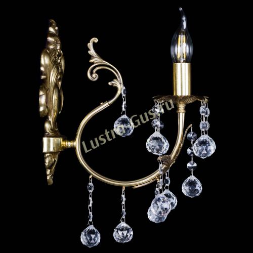 Бра Бэлла №1 латунь Шар в Саратове Гусь Хрустальный