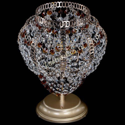 Настольная лампа Альфа №1 чайная в Саратове Гусь Хрустальный