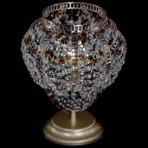 Настольная лампа Альфа №1 чайная в Саратове Гусь Хрустальный