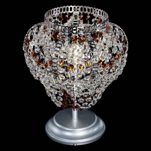 Настольная лампа Альфа №1 чайная в Саратове Гусь Хрустальный