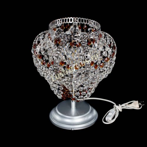 Настольная лампа Альфа №1 чайная в Саратове Гусь Хрустальный